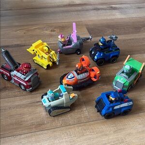 Paw Patrol Rescue Vehicle Set - Multicolor